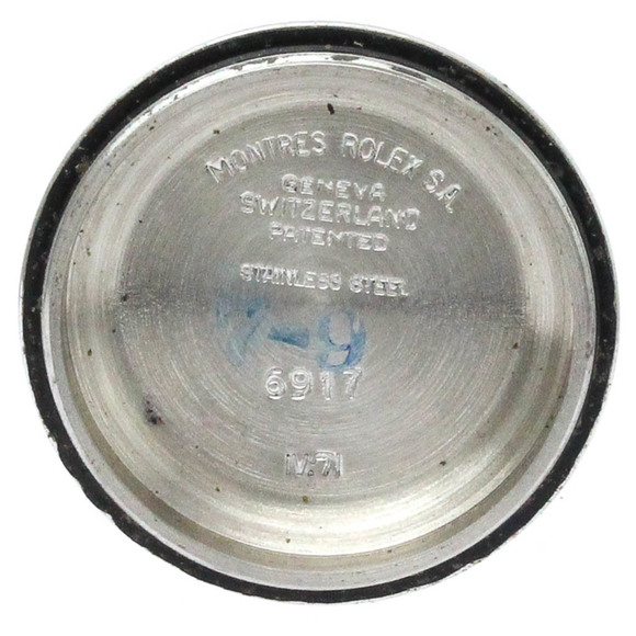Vintage ROLEX Oyster Perpetual Date 6917 White Gold Steel Ladies Watch BF561695 - Picture 10 of 10